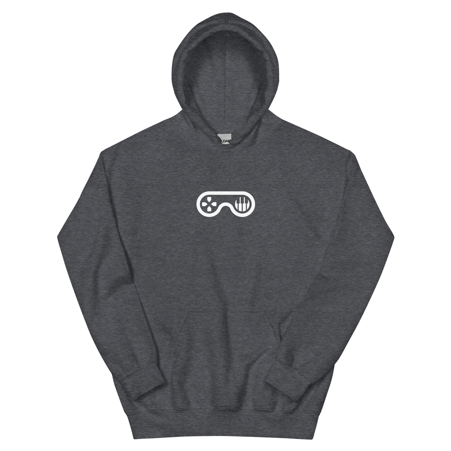 Piano Controller Logo - Heavy Blend Hoodie (Unisex)